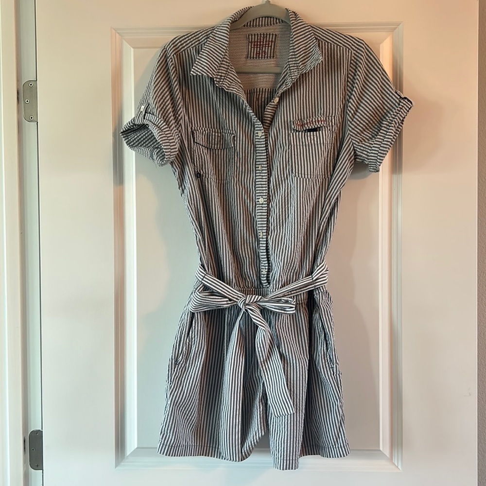 Vineyard Vines Seersucker Romper